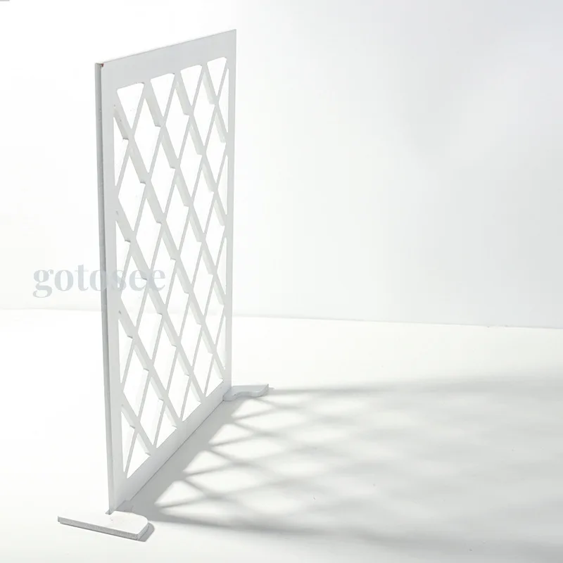 Background Board 30x40cm Photographic Light Panel Lattice Projection Props for Jewelry Cosmetics Photography Props Photo Studio