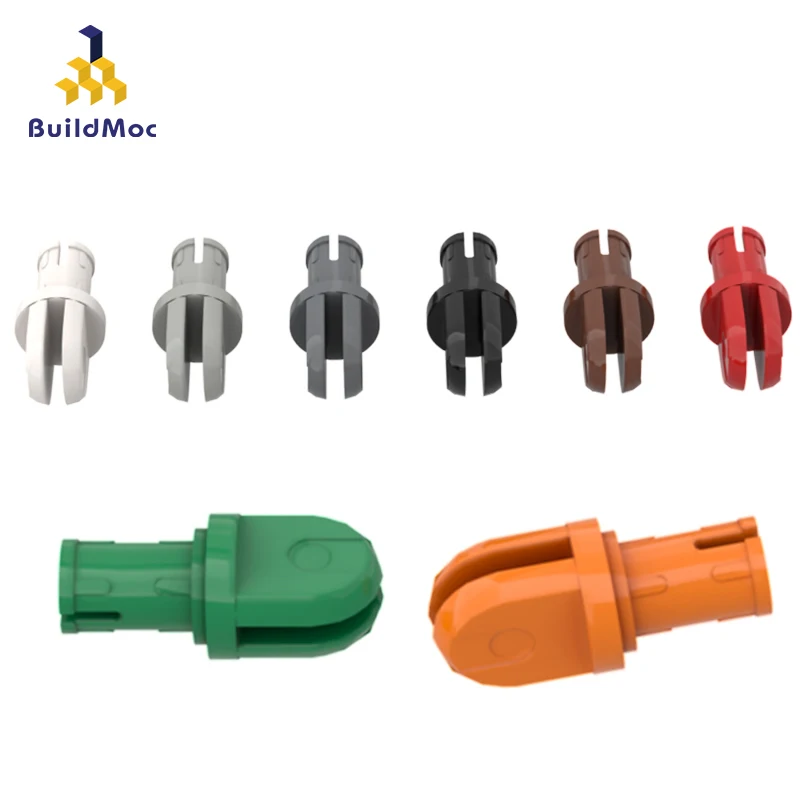 10PCS Bricks Assembles Particles 6048 One Head with Bolt Joint 2 Plug Building Blocks Parts Bricks Bulk Model Educational Gift