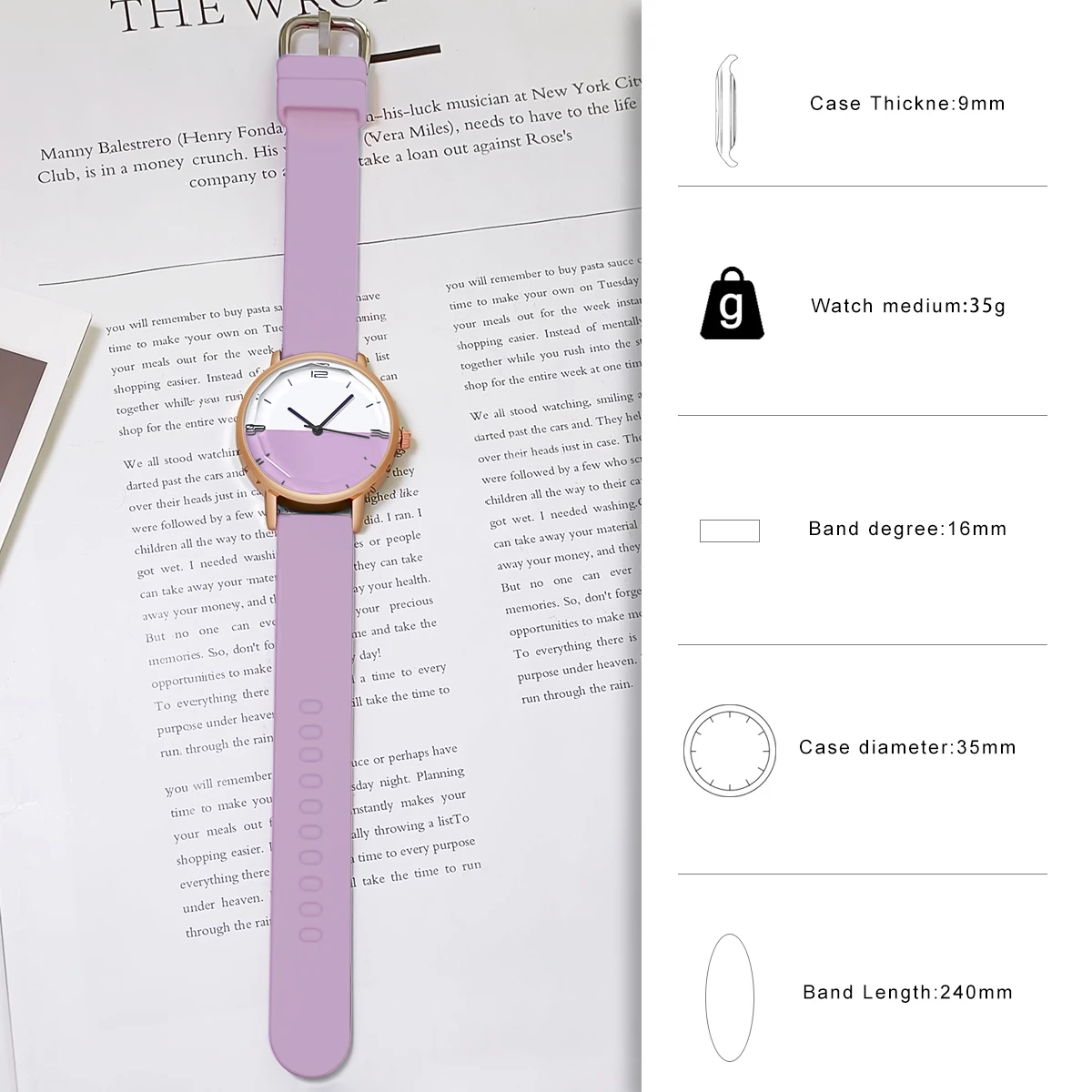 Quartz Watches For Women Wristwatch Ladies Clock Silicone Fashion Women\'s Watch Gift Reloj Mujer reloj para mujer