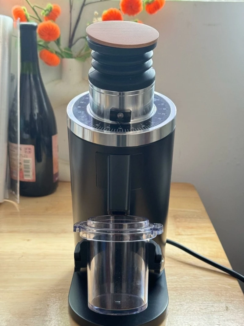 Professional Electric Coffee Grinder DF54P 40mm Flat Burr Single Dose Espresso Pour Over Coffee Miller For Home Use