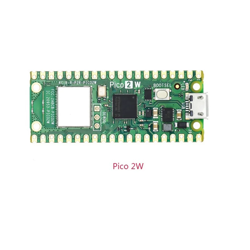 

Well Made-For Raspberry Pi Pico 2 W Microcontroller Development Board, Based On RP2350 Chip, Supports WIFI And Bluetooth