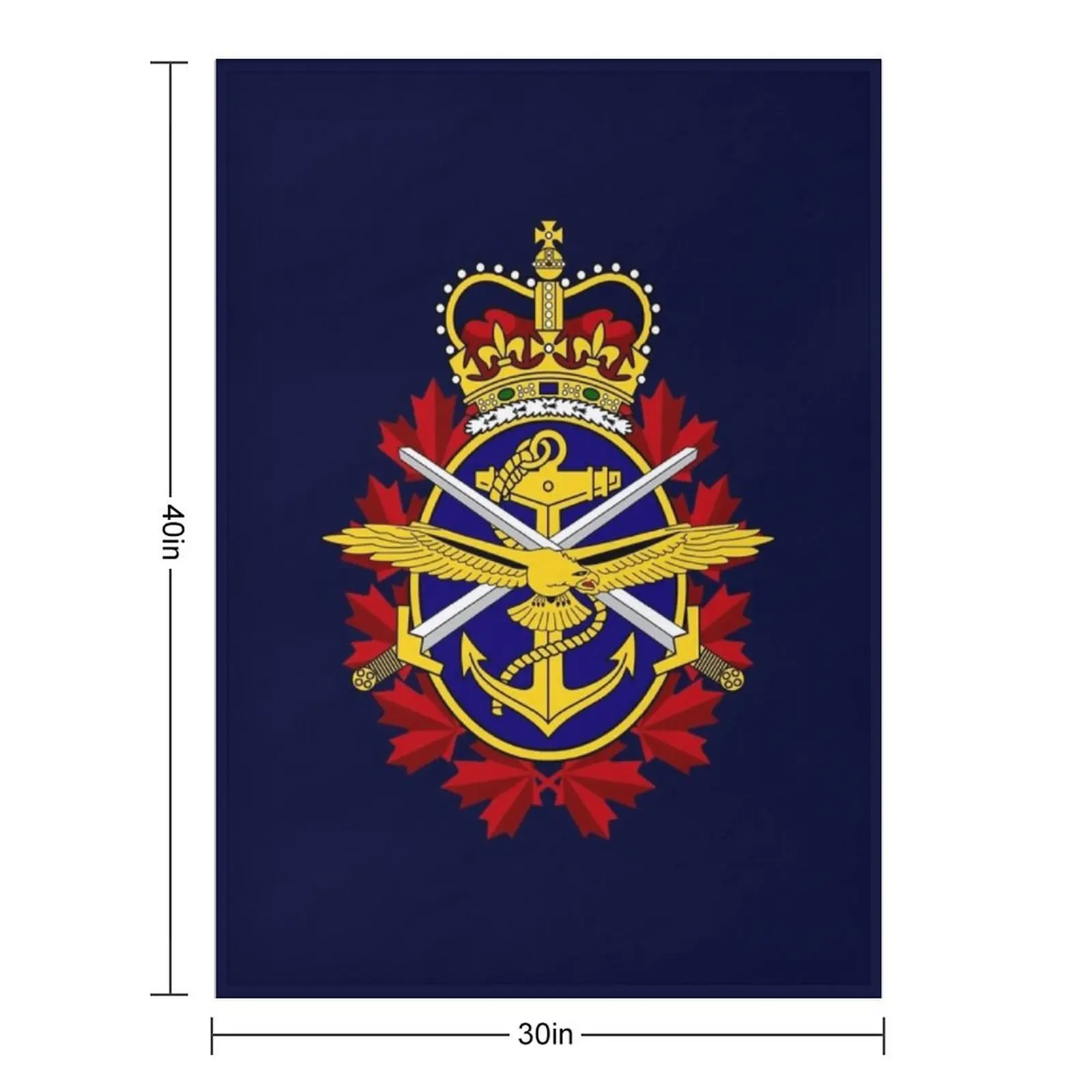The Canadian Forces, Canadian Army Throw Blanket valentine gift ideas Personalized Gift Soft Beds Cute Blankets