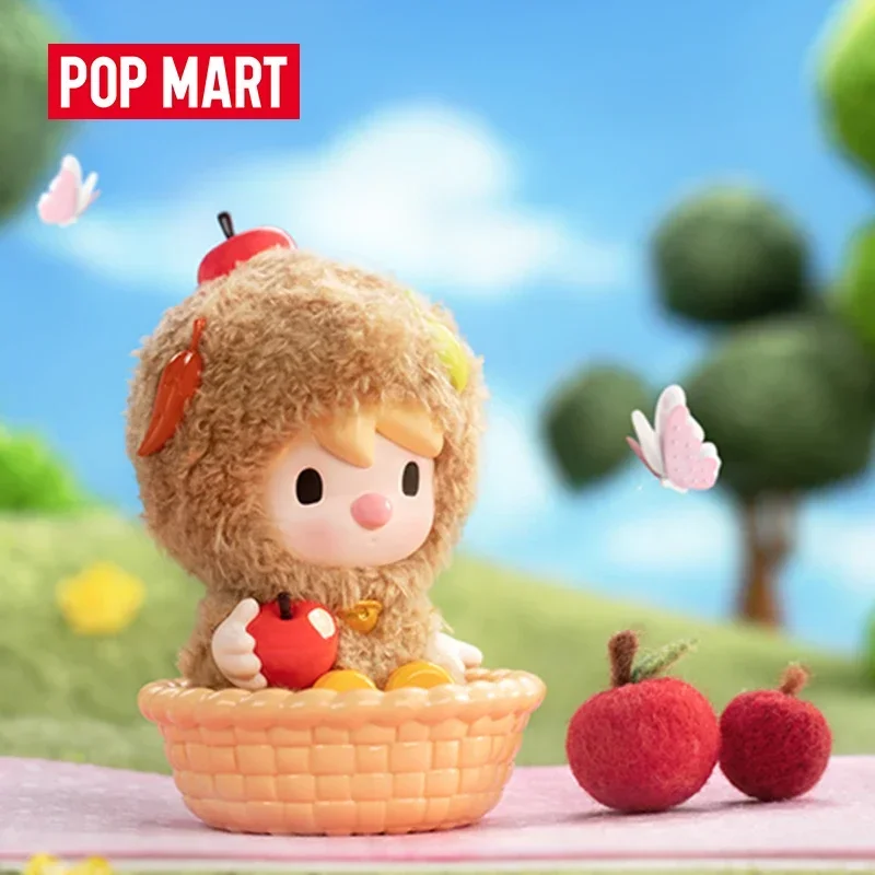 POP MART ซีรีส์ของเล่นสัตว์น่ารักแบบสุ่ม กล่องสุ่ม ของเล่นเซอร์ไพรส์ ฟิกเกอร์น่ารัก ของขวัญวันเกิด