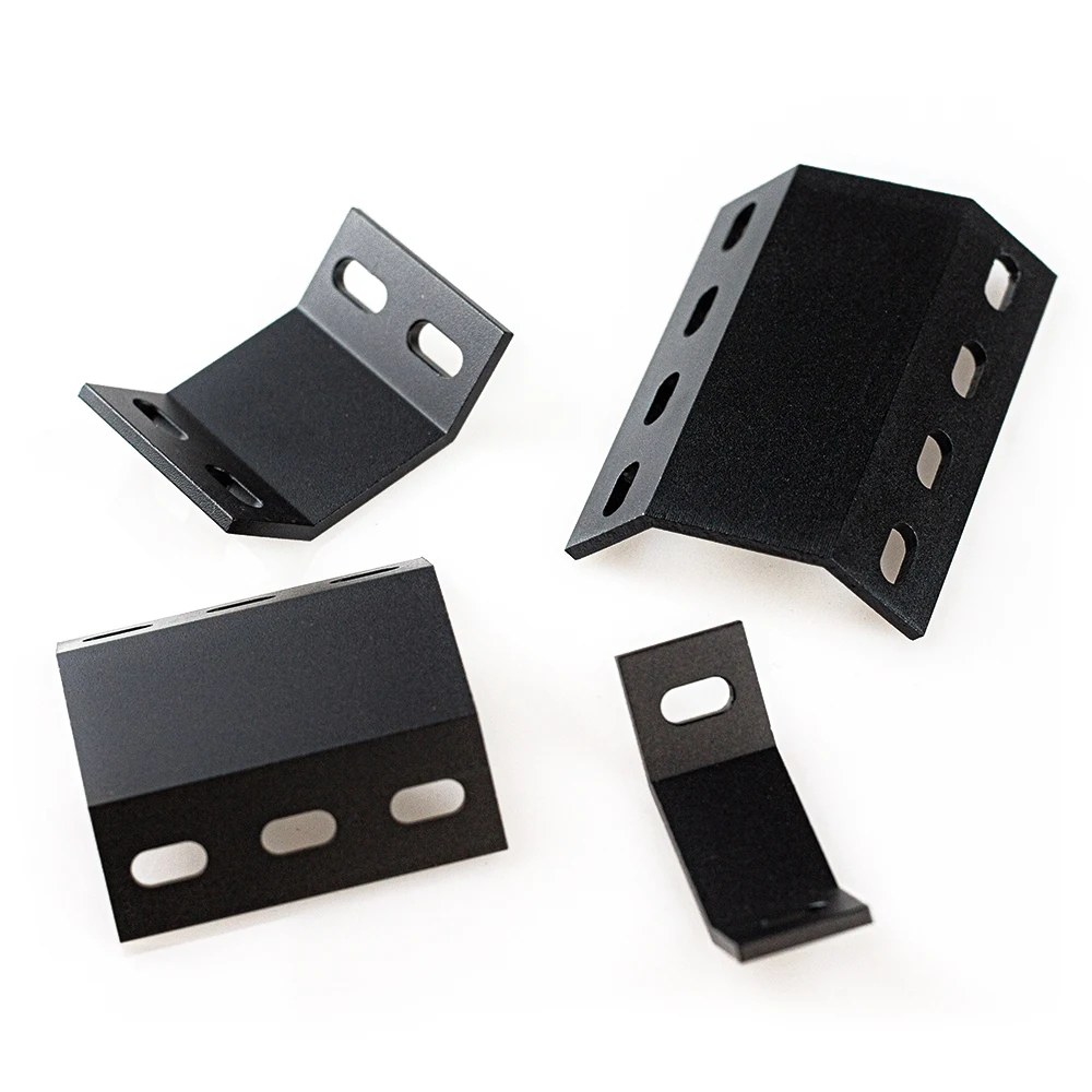 4Pcs/lot Inside Outside Corner Bracket Connector 20/40/60/80mm for V-Slot Aluminum Extrusion Profile Table Builds