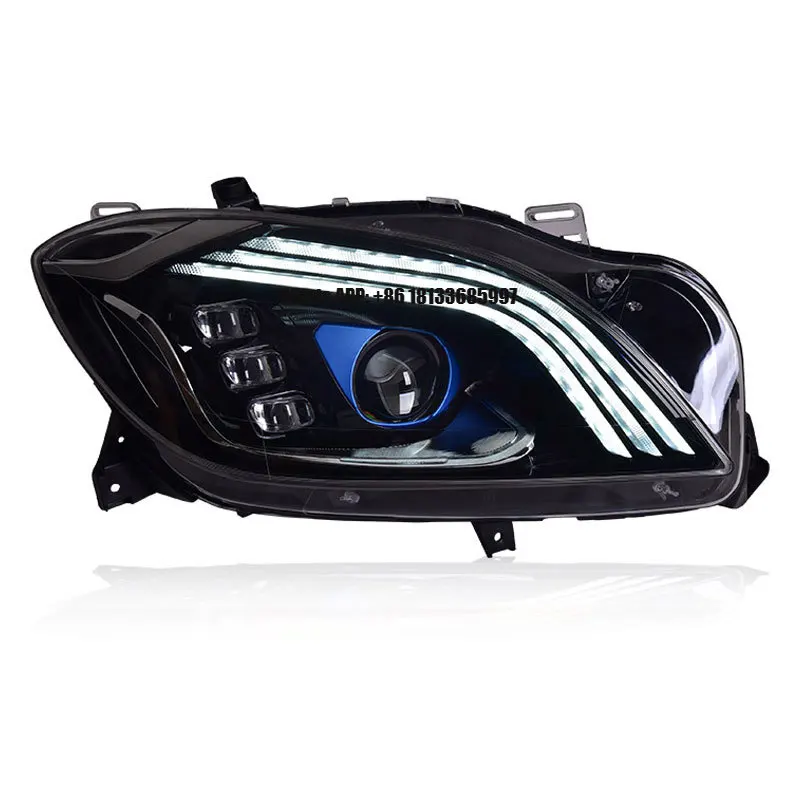 

Подходит для Mercedes-Benz ML-CLASS W166 (2012-2015) — Модифицированные светодиодные фары Maybach с последовательными поворотниками