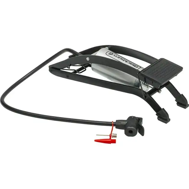 

Blackburn Bicycle Foot Pump with Presta and Schrader Valves, Black