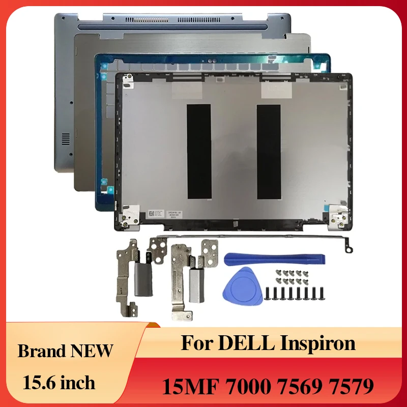 

Для Dell Inspiron 15MF 7000 7569 7579 аксессуары для ноутбуков сенсорный экран ноутбука ЖК-задняя крышка/передняя панель/петли/подставка для рук/нижняя часть