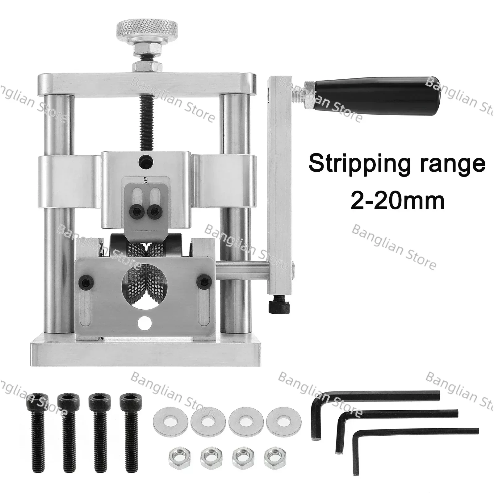 

Half for Mini Waste Wire Manual Stripping Machine, 2-20mm