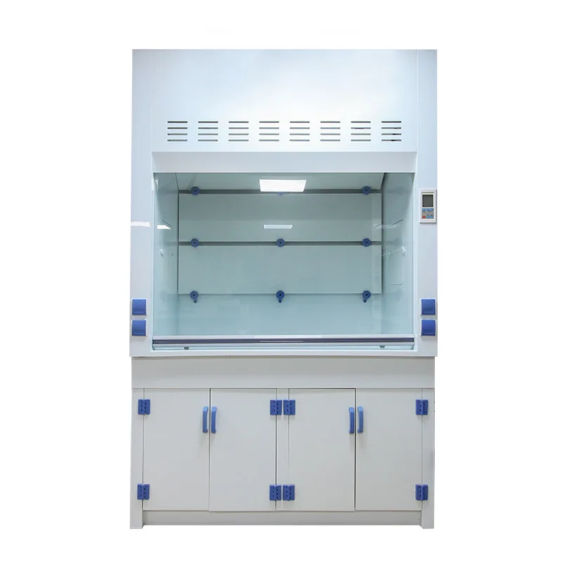 

Factory Supply Self-Cleaning Chemical Safety Ventilation Cabinet PP Plastic Fume Hood for Laboratory School Hospital Exhaust