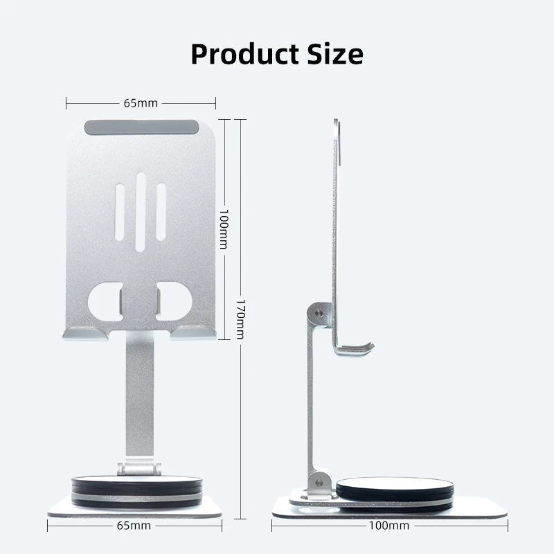 Tablet Stand 360 ° Rotatie Verstelbare Opvouwbare Houders Voor Mini Pc Tablet Beugel Ondersteuning Universele Mobiele Telefoon Android Ios