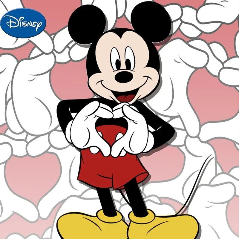 15cm Disney Than Mickey Classic Tide Hand-made Desktop Creative Ornaments Kawaii Pvc Doll Characters High-level Appearance Gifts