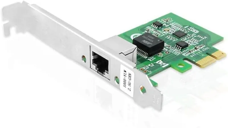 2.5Gb Network Card PCIe Realtek RTL8125B Chip,2.5GBase-T Network Adapter RJ45 LAN Support PXE Pour Windows/Linux/MAC
