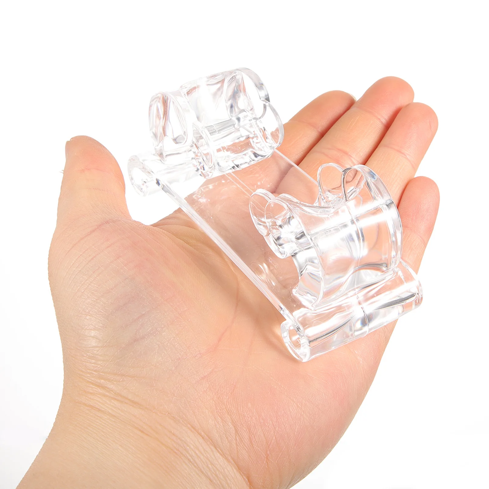 

Holders for Collectors Eight-Music Piano Stand Thumb Kalimba Display Rack Exhibitions Mini Clear Transparent Acrylic Shelf