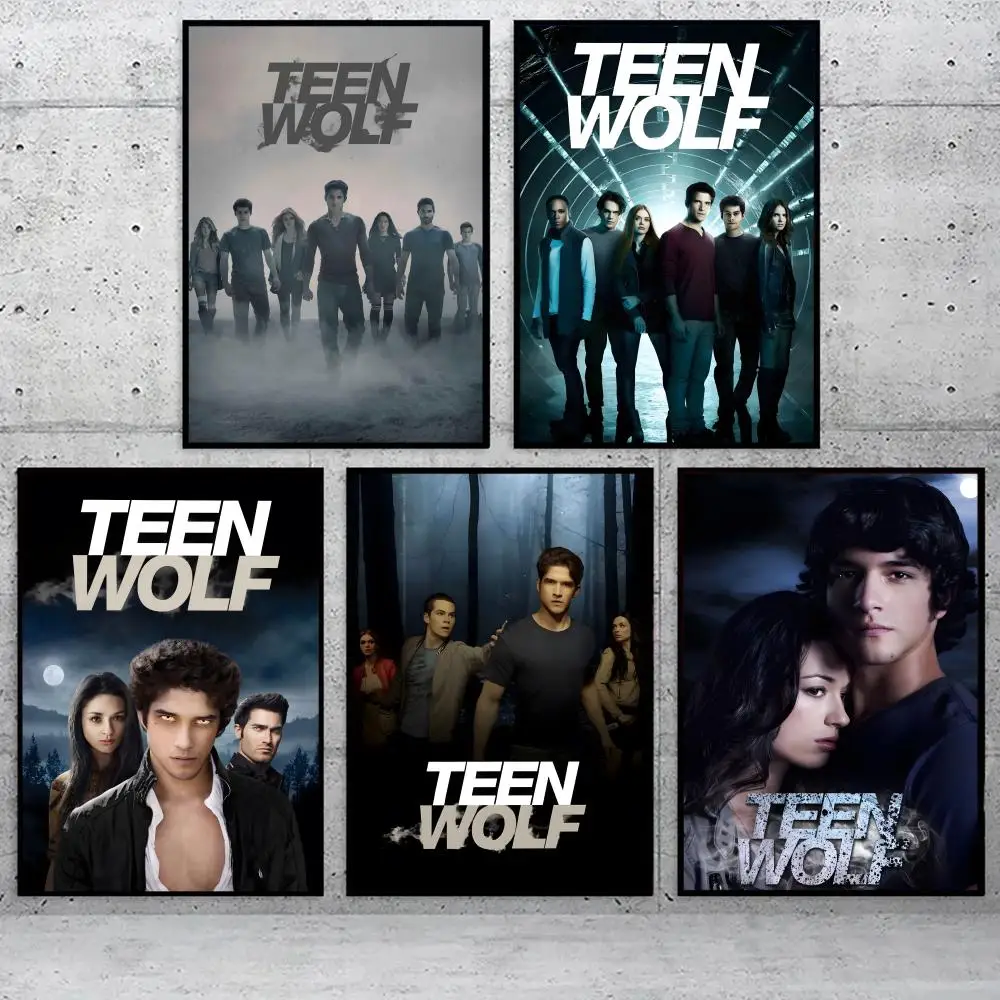 

American Tv T-teen Wolf Painting Calligraphy High Quality Modern Canvas Wall Art Decoration For Home Living Room Bedroom Gift