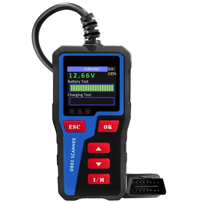 Acclope Factory Price AT300 Car Detector OBD II Scanner Code Reader Evap System Erase Fault Code OBD2 Protocol Diagnostic Tool