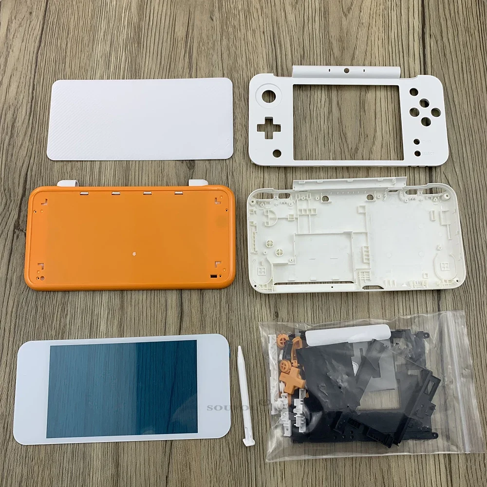 Full Housing Shell Case For Nintend NEW 2DS XL LL Console Replacement Housing Cover For New 2DS XL/LL Game Console Dropshipping
