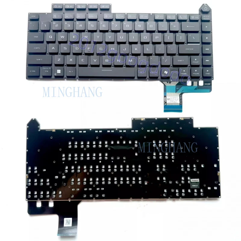 

M New for ASUS 9Plus ROG Strix G635 G635J 2025 16" US Keyboard Per-key RGB backlit
