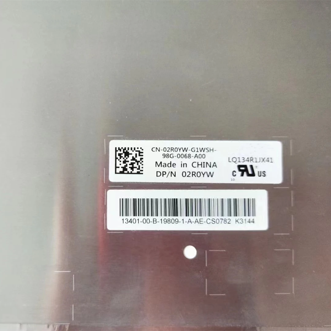 LQ134R1JX41 3840 × 2400 40Pins 13.4นิ้วแล็ปท็อปหน้าจอ LCD เปลี่ยนจอแสดงผล Matrix