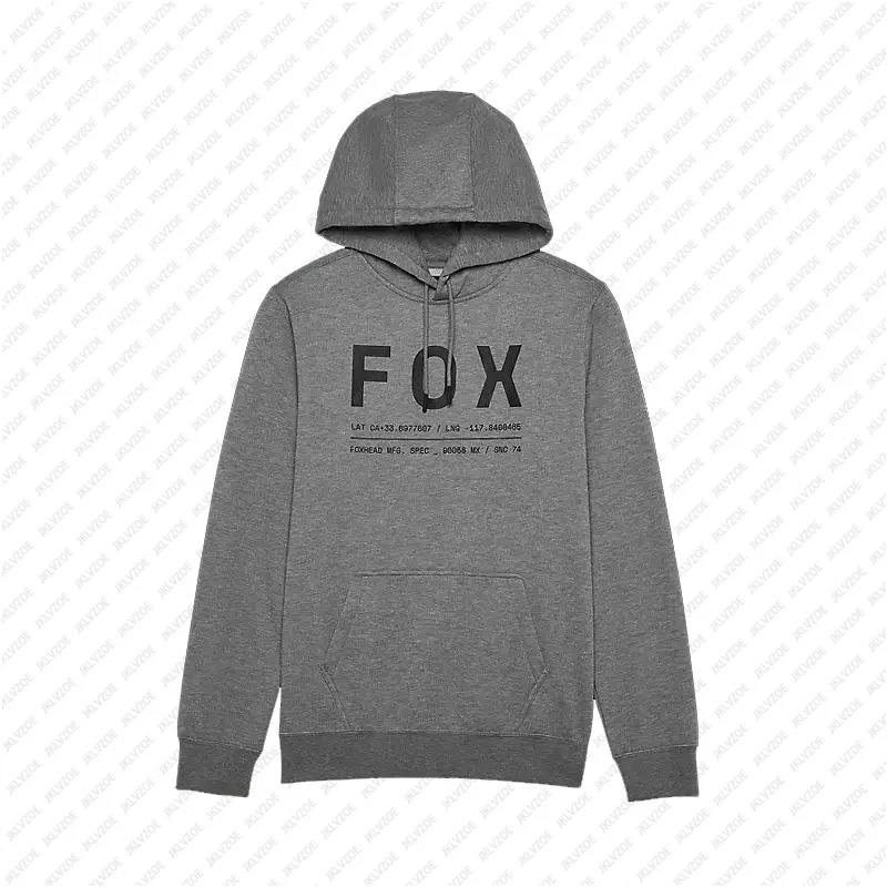 Trendy Brand Fox Hoodie Letters Pattern Printed Pure Cotton Hoodie Men Women\'s Top Causal Street Couple Tops Adult Kids Hoodies