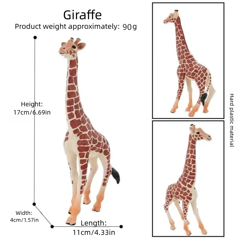 تمثال الزرافة الإبداعي لديكور المنزل تمثال حيوان من الراتنج لمكتب المكتب وزخرفة غرفة المعيشة وفكرة الهدايا #3