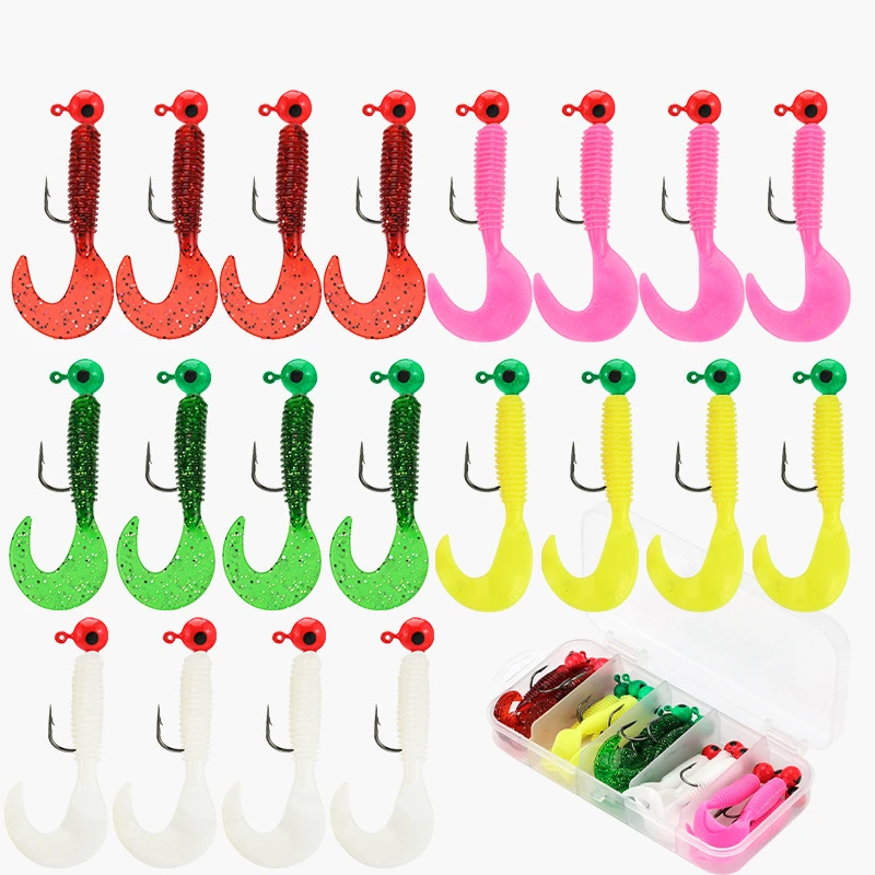 

Новые металлические рыболовные крючки с джиг-головкой, искусственная силиконовая искусственная рыболовная приманка, рыболовные комплекты