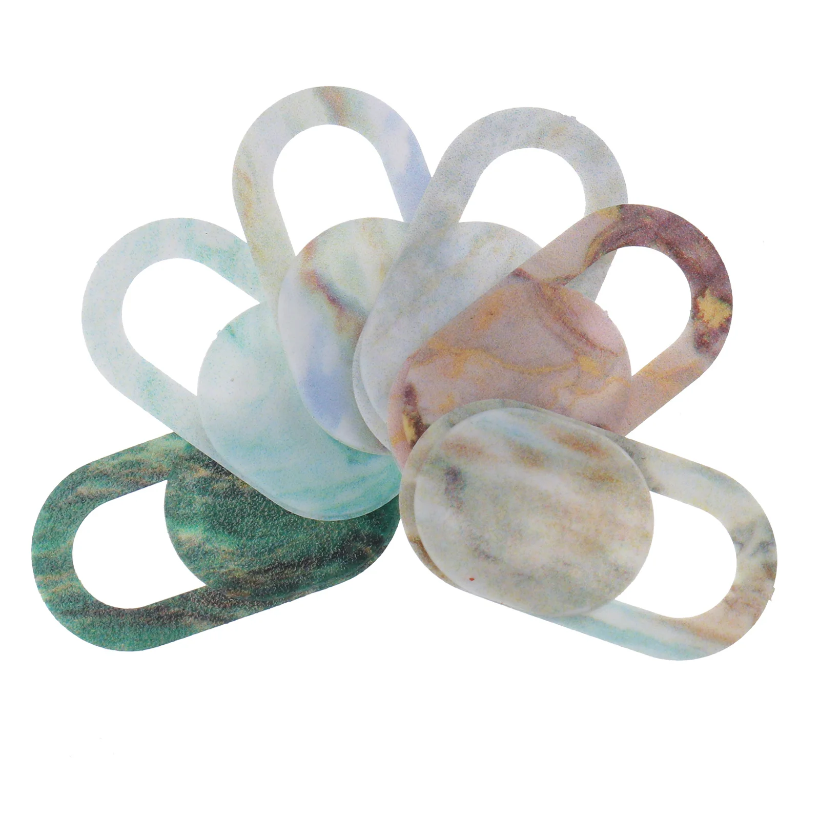 6 قطعة غطاء كاميرا الويب الخصوصية الشريحة لملصقات الكمبيوتر يغطي لأجهزة الكمبيوتر المحمول اللوحي الهاتف كاميرا الويب المنزلق الأمن