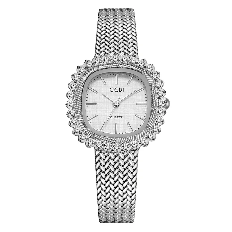 UTHAI-Montre à Quartz de Haute Qualité pour Femme, Marque Médiévale, Blé Or, observateur, Diamants de Luxe, Rétro, Étanche, Mode Femme