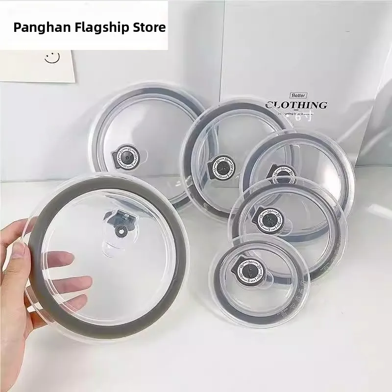 Accesorios para cuencos Food ade Cerc, tapa de anillo de sellado de silicona, cubierta redonda, fiambrera Fre Kee, cubierta para fideos instantáneos