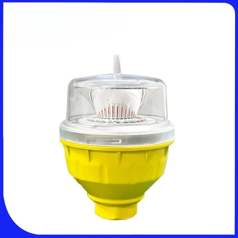 Type C Low Light Intensity Obstruction Light Blue/Yellow Airport Guide Vehicle Obstruction Light Magnetic Attachment