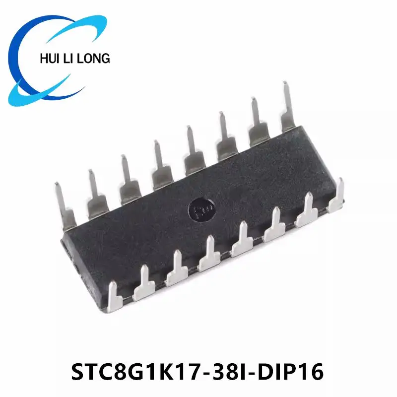 STC8G1K17 STC8G1K17-38I DIP16 STC 8G1K17-38I Single Chip Microcontroller IC Controller Chip STC8G1K17-38I-DIP16 Original