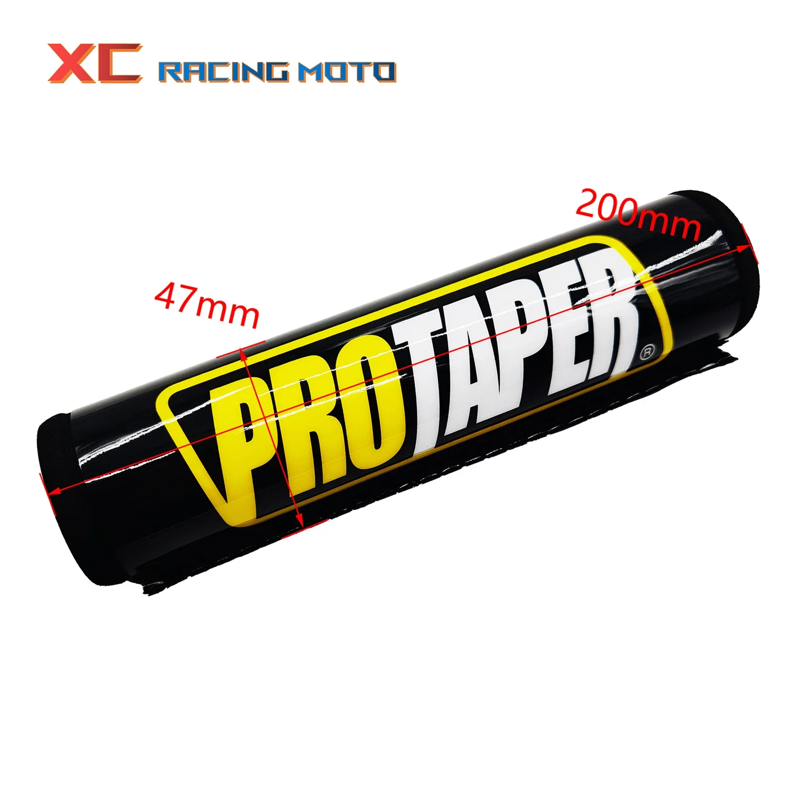 Pro TAPER แผ่นรองคานมือจับแบบกลมขนาด200มม. 7/8 "สำหรับ Honda BSE Kayo ATV KTM Yamaha Suzuki มอเตอร์ไซค์วิบาก