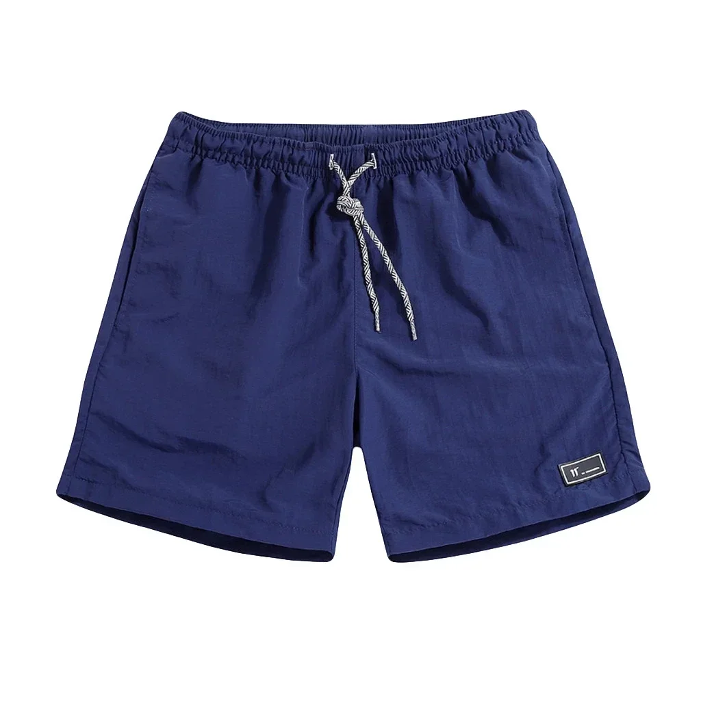 Short de plage fin à séchage rapide pour homme, pantalon court de sport décontracté, vêtements d'été, grande taille, fjCasual, 2024