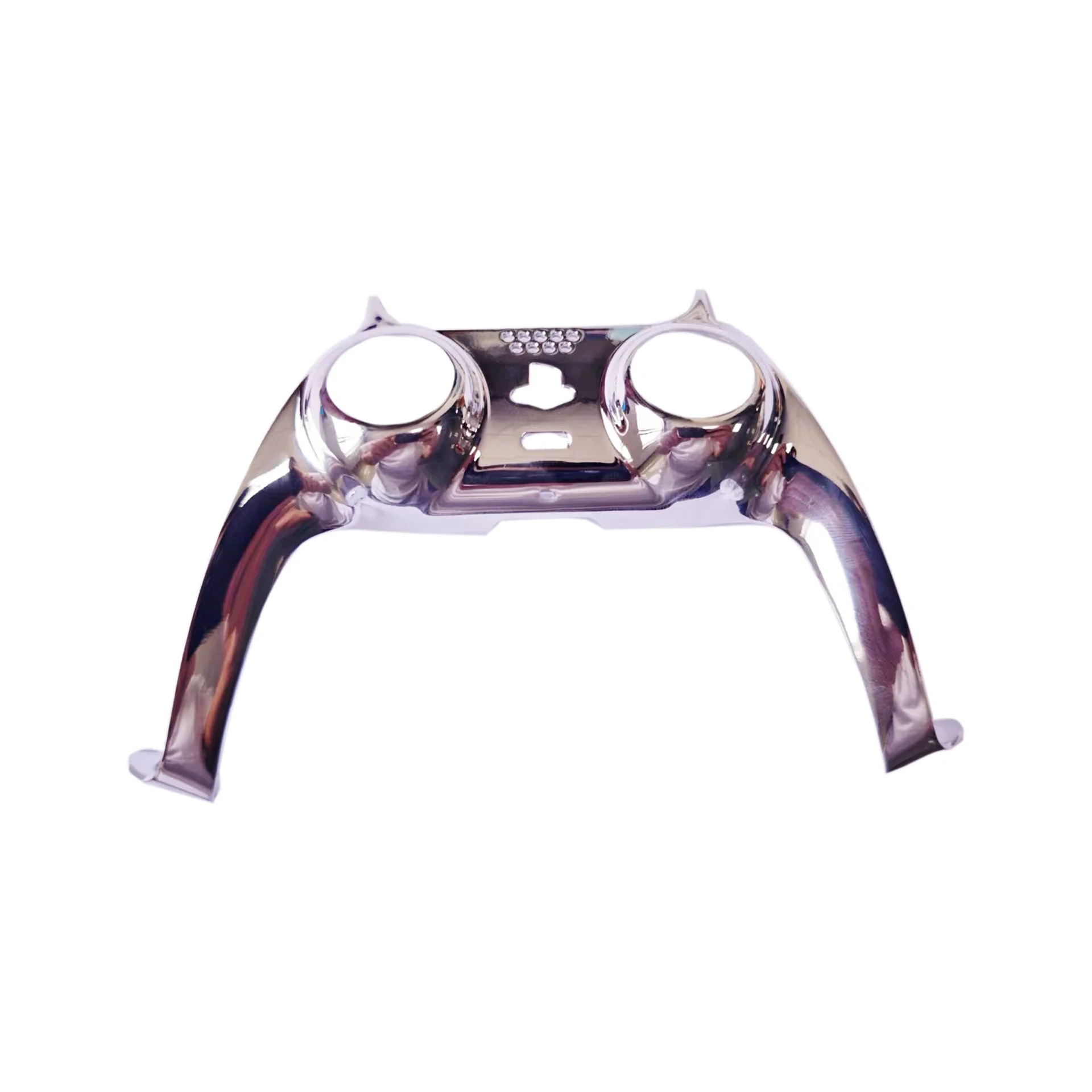 Electroplate Replacement Decorative Strip Shell for Playstation 5 Game Controller Button Protective Cover for PS5 Controller