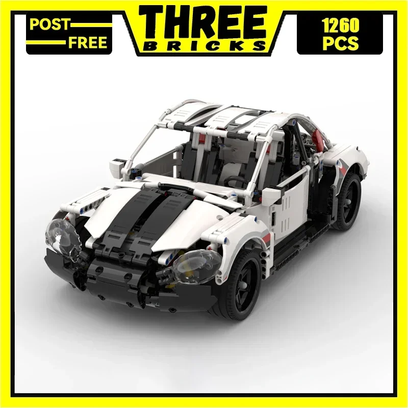 

Moc Building Blocks Classic Beatler 1997 Car Model Technology Bricks Vehicle Legendary Sportscar DIY Toys For Kids Children