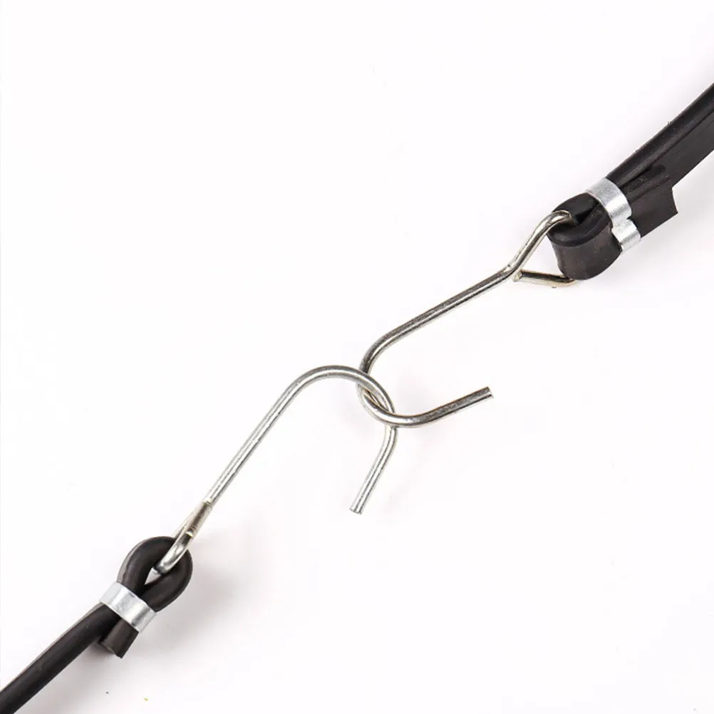 

2 шт. эластичных ремней для мотоциклетного багажа, усиленные, с крючками, универсальные для велосипедов и электровелосипедов