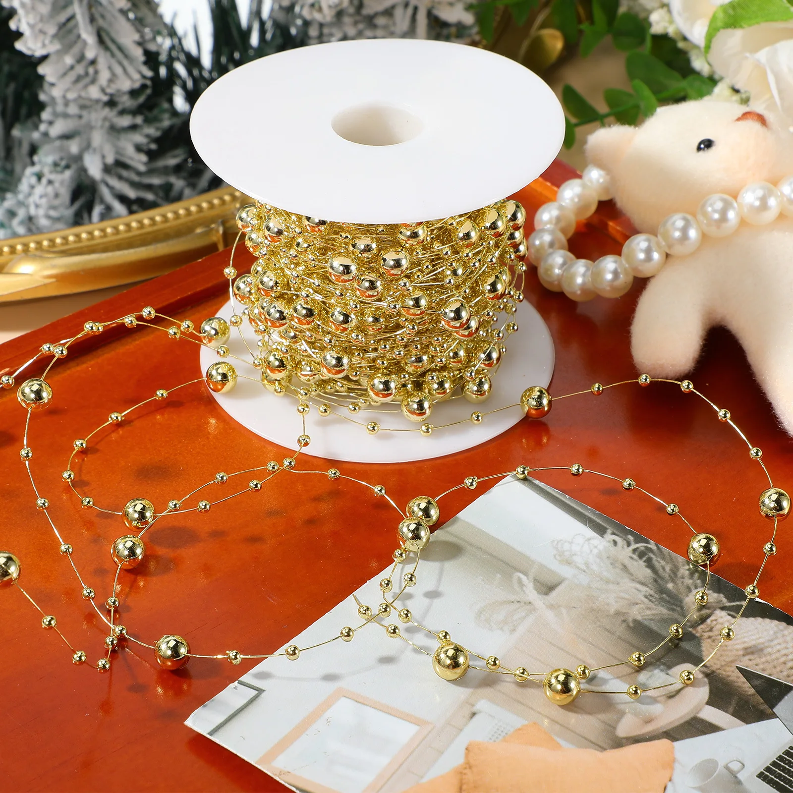 

1 рулон из бисера для изготовления ювелирных изделий, поделки своими руками, материал браслета, декоративные швейные принадлежности, женский кошелек, шпилька, аксессуар, одежда