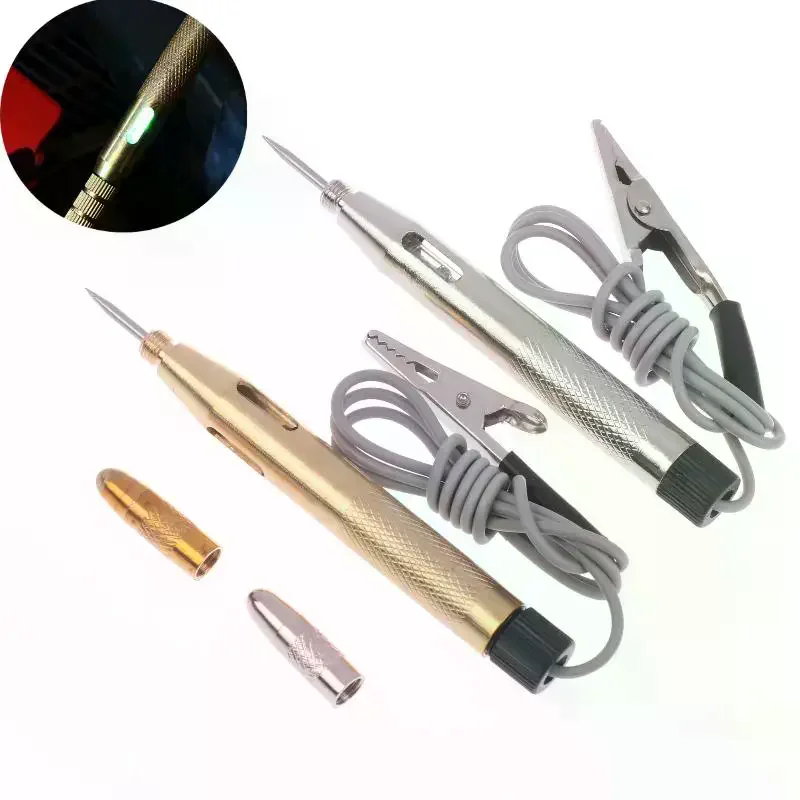 

1/3Pcs Detector Probe For Auto Repair Shop Accessories Universal DC 6-24V Auto Car Light Circuit Tester Lamp Voltage Test Pen