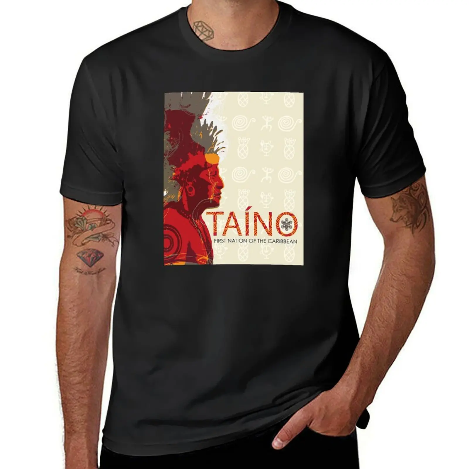 Taino Lifestyle T-Shirt animal prinfor boys quick drying funnys big and tall t shirts for men