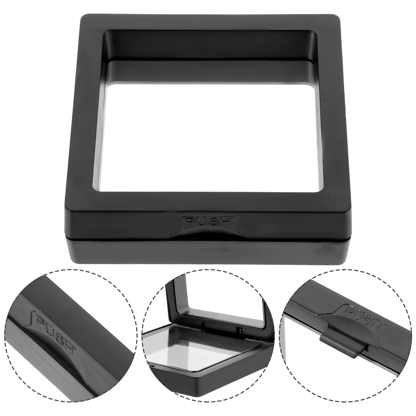 

10Pcs Jewelry Display Racks Earrings Organizer Storage Stand Clear Stackable Jewelry Holder for Home Shop Display Rack