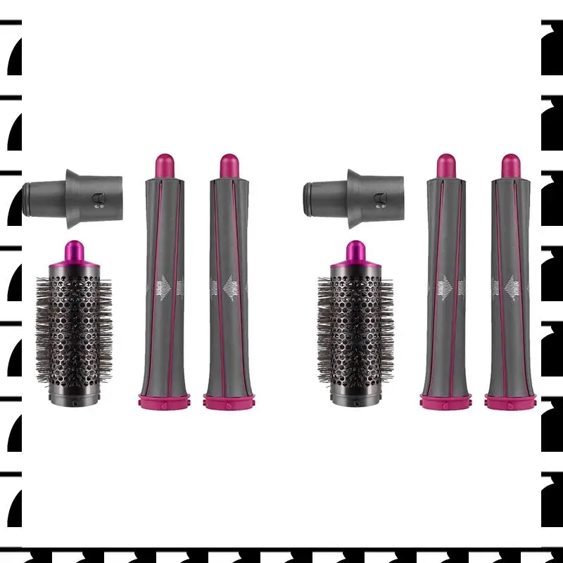 

A44U, комплект насадок для щетки для завивки волос с адаптером для Dyson