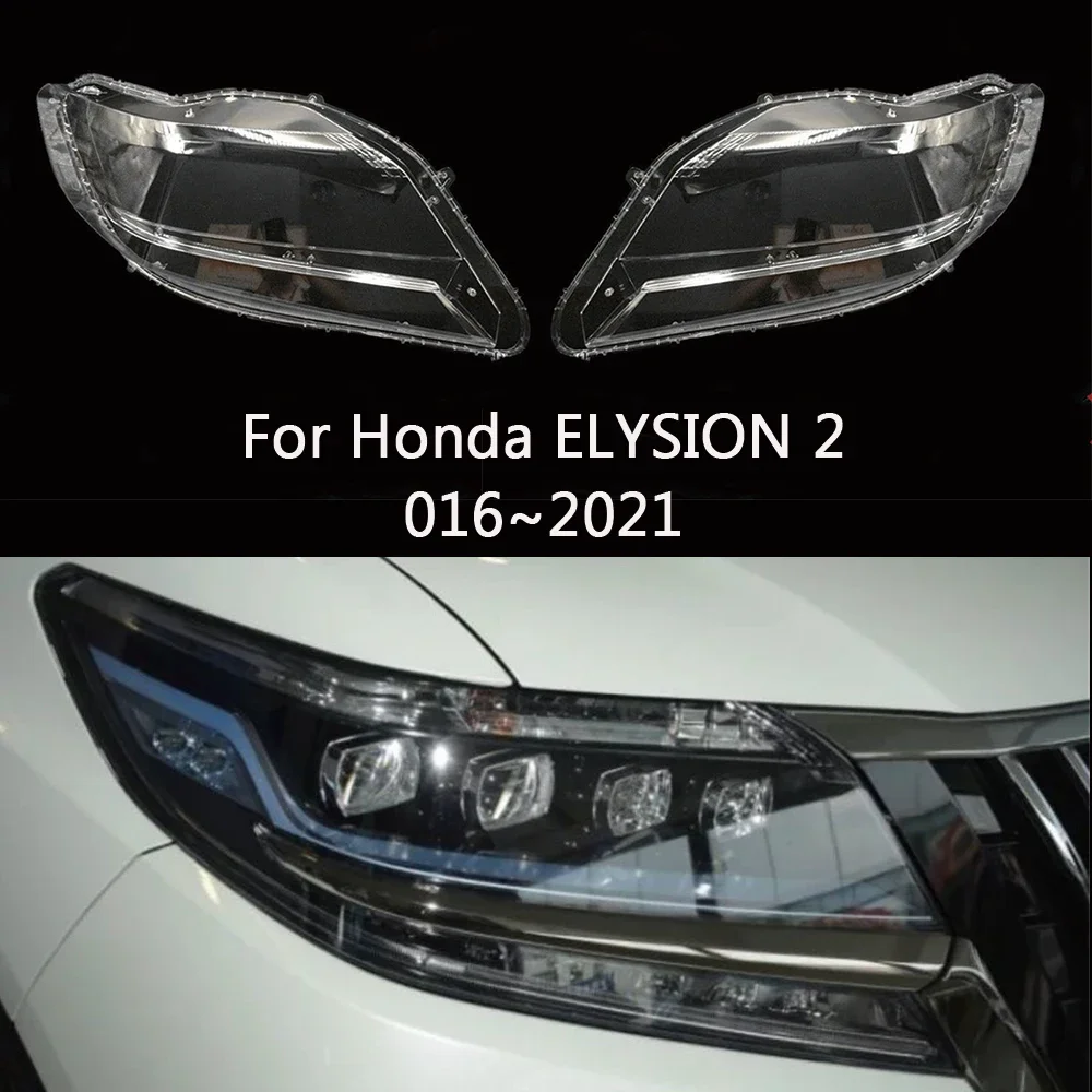 

HTTCY для Honda ELYSION 2016 ~ 2021 передняя фара автомобиля крышка объектива корпус лампы абажур фара свет маска