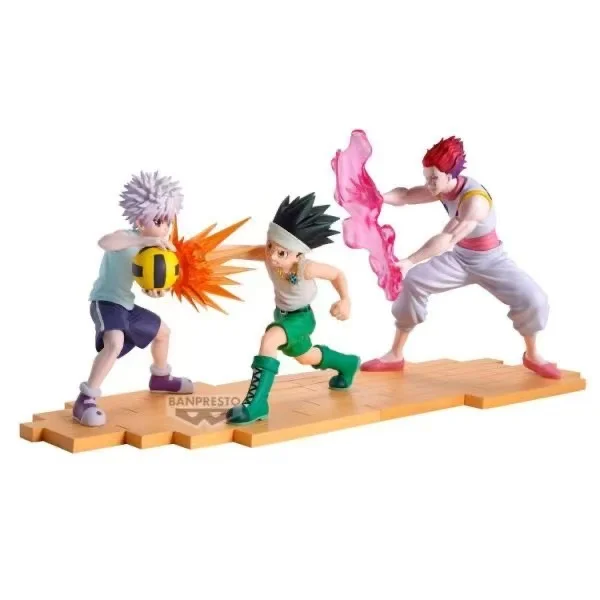 

[In Stock]Original Genuine Hunter x Hunter Hisoka Killua Zoldyck Gon Freecss G.I. Edition Action Figure Children's Toys