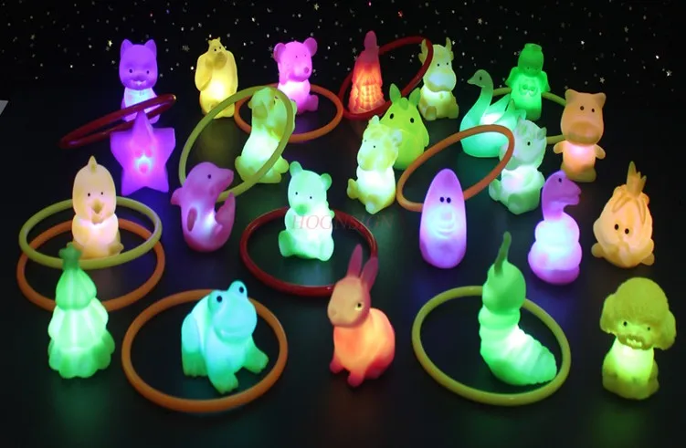 New Flashing Colorful Night Light Glowing Toy Light Circle Hot Sale
