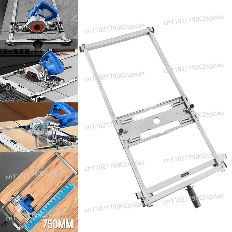 For 4/5/7inch Electric Circular Saw Trimmer Edge Guide Positioning Cutting Board Bracket, For Router Milling Circle Groove Tool