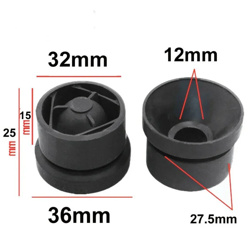 4pcs Engine Cover Mount Clip Rubber Pad Buffer Cushion Plate Gasket For Volkswagen Skoda Golf Tiguan Seat Passat A1 A3 A4 A5