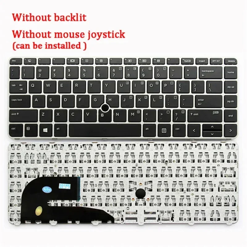 FORNew Laptop Rreplacement Keyboard Compatible for HP 840 745 G3 G4 848 G3 HSTNN-I33C