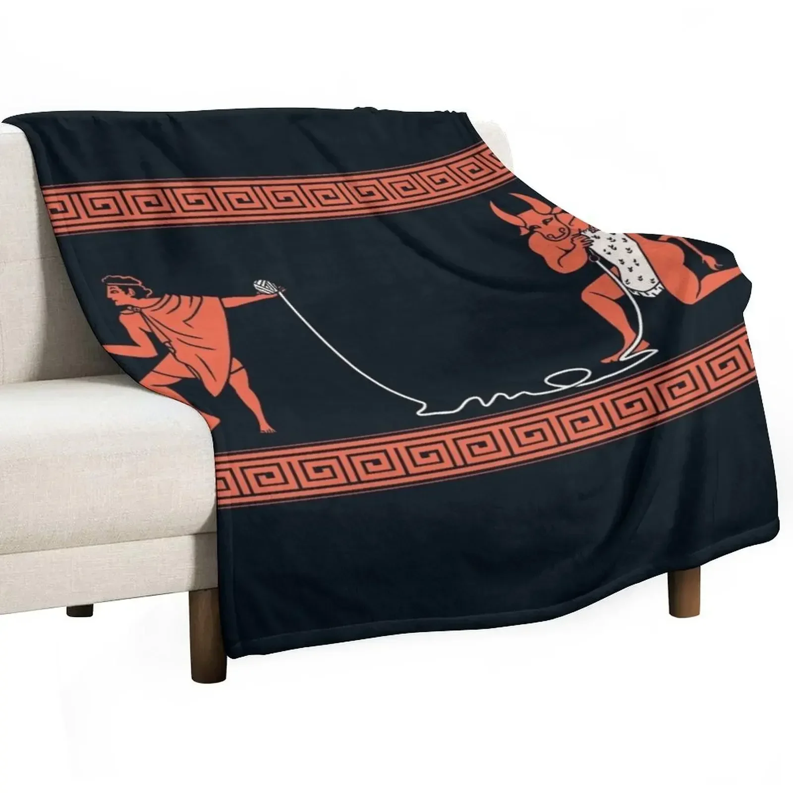 Crafty Minotaur Throw Blanket Quilt Soft Beds Luxury Designer Extra Large Throw Blankets