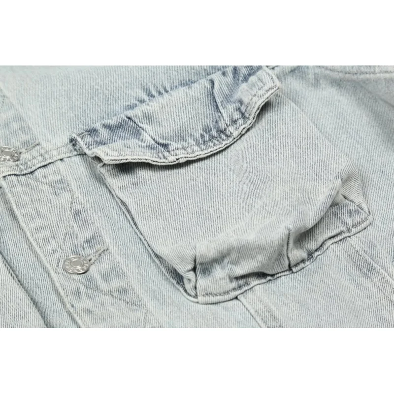 MAQVOB Men Luxury Apparel Street Wear Wholesale Euro US Size Outwear Spring Autum Jean Jacket Coat