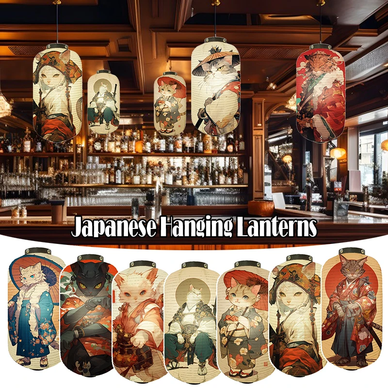 

Custom Japanese Hanging Lanterns Cloth Restaurant Bar Hotel Festival Decoration Wedding Birthday Home Party Supplies Lanterns