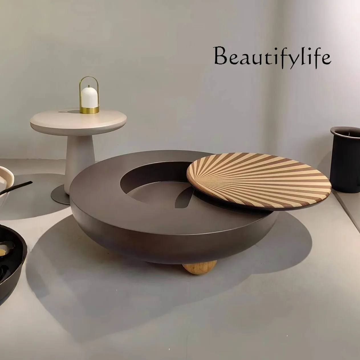 Italian minimalist coffee table combination modern simple living room home small apartment designer high sense